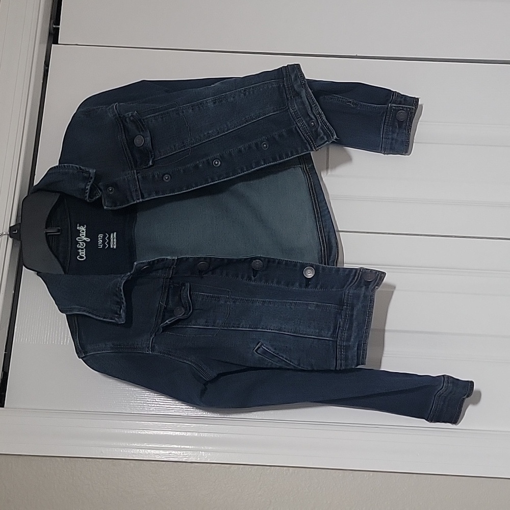 Cat and Jack Jean Jacket with pockets